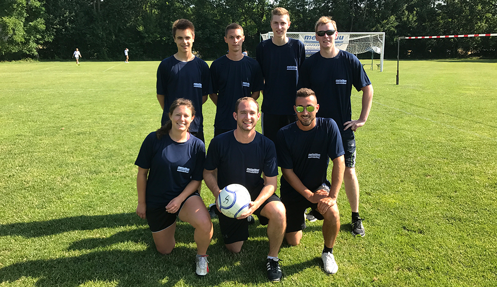 Faustball Juxturnier Mannschaftsfoto