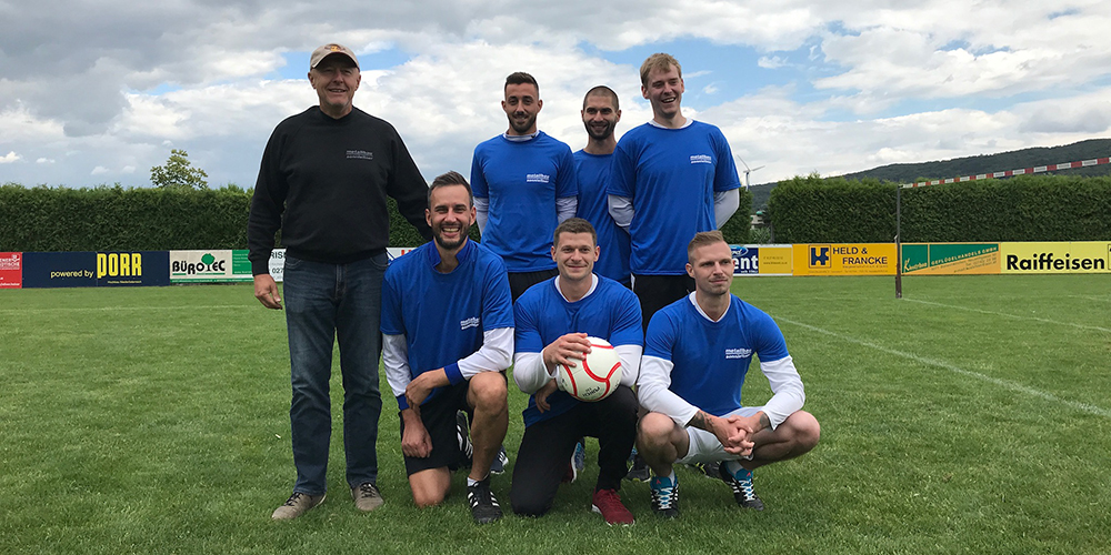 Faustball Juxturnier Mannschaftsfoto