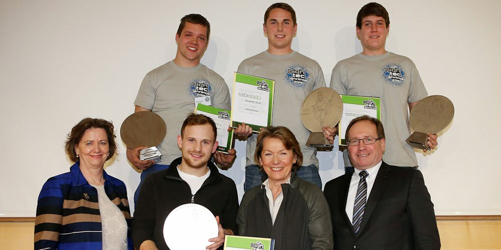 Bernhard Harm erreichte den 2. Platz beim Tag des Highteclehrlings